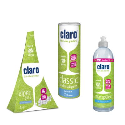 Kit économique de nettoyage lave-vaisselle claro