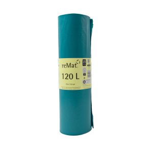 120l Müllbeutel aus Recyclingmaterial (25 Stk.)